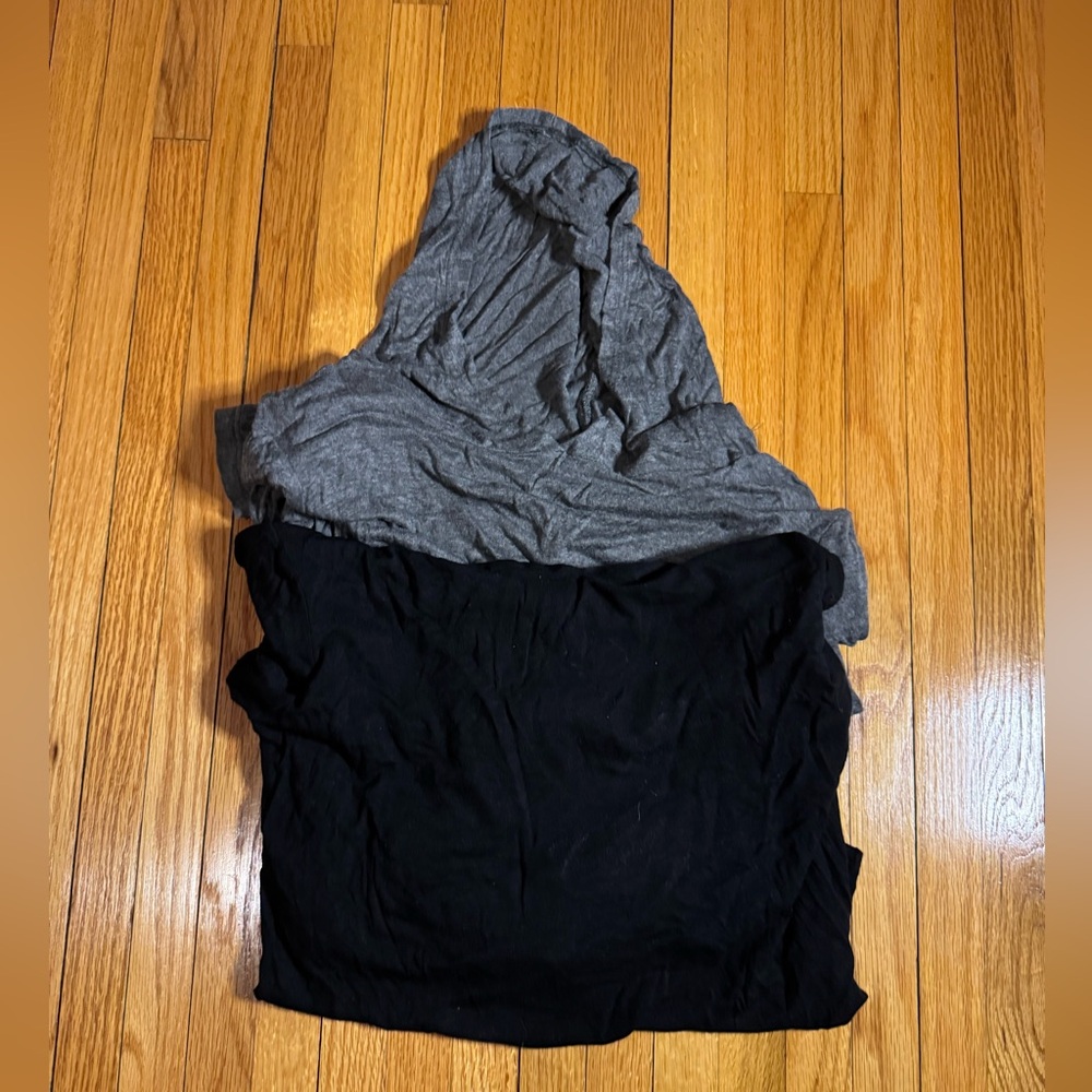 Sweet Juniors Thin Hoodies | Medium | Black & Gray